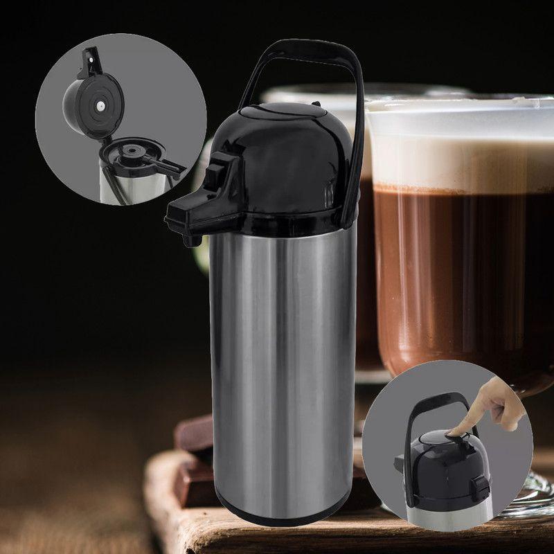 Termo Café Cromado Presion Frio Caliente Bebidas Rondon-3
