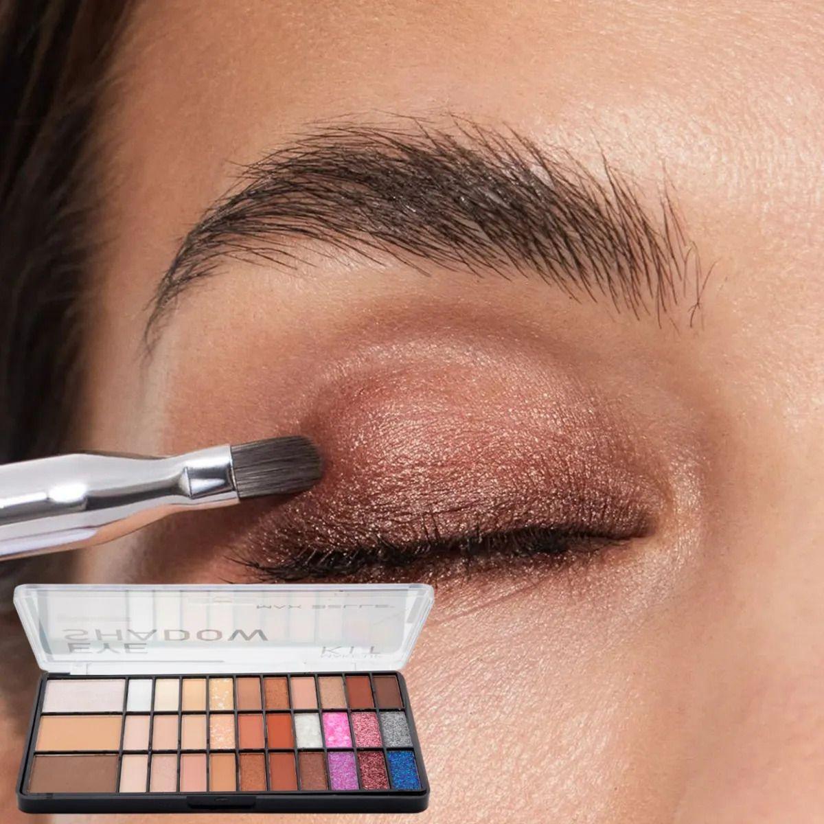 Set Sombras Ojos Profesional Tonos Mate Satinado ALJ-5
