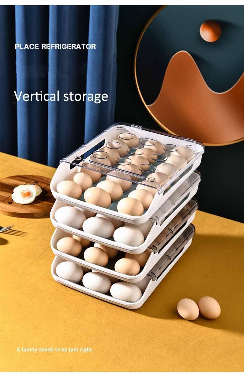 Soporte Huevos Refrigerador Almacenamiento Cocina Rondon-3