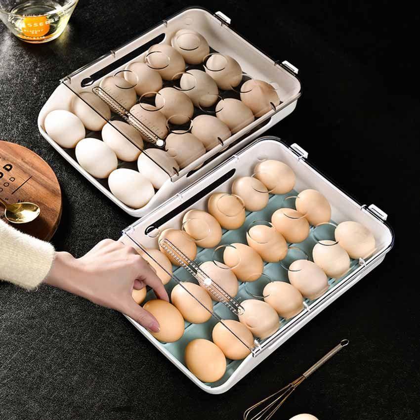 Soporte Huevos Refrigerador Almacenamiento Cocina Rondon-4