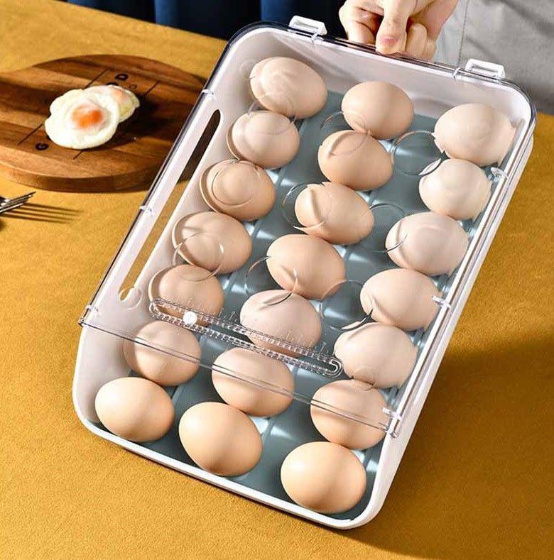 Soporte Huevos Refrigerador Almacenamiento Cocina Rondon-6