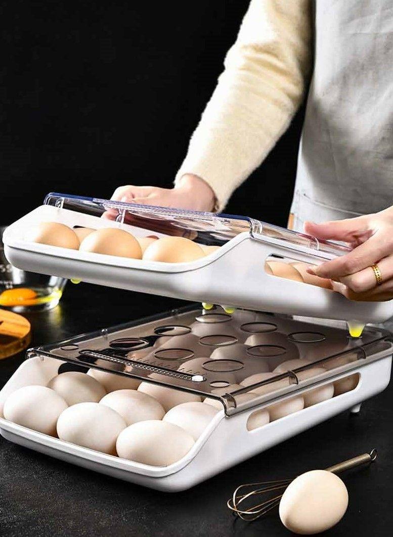 Soporte Huevos Refrigerador Almacenamiento Cocina Rondon-7