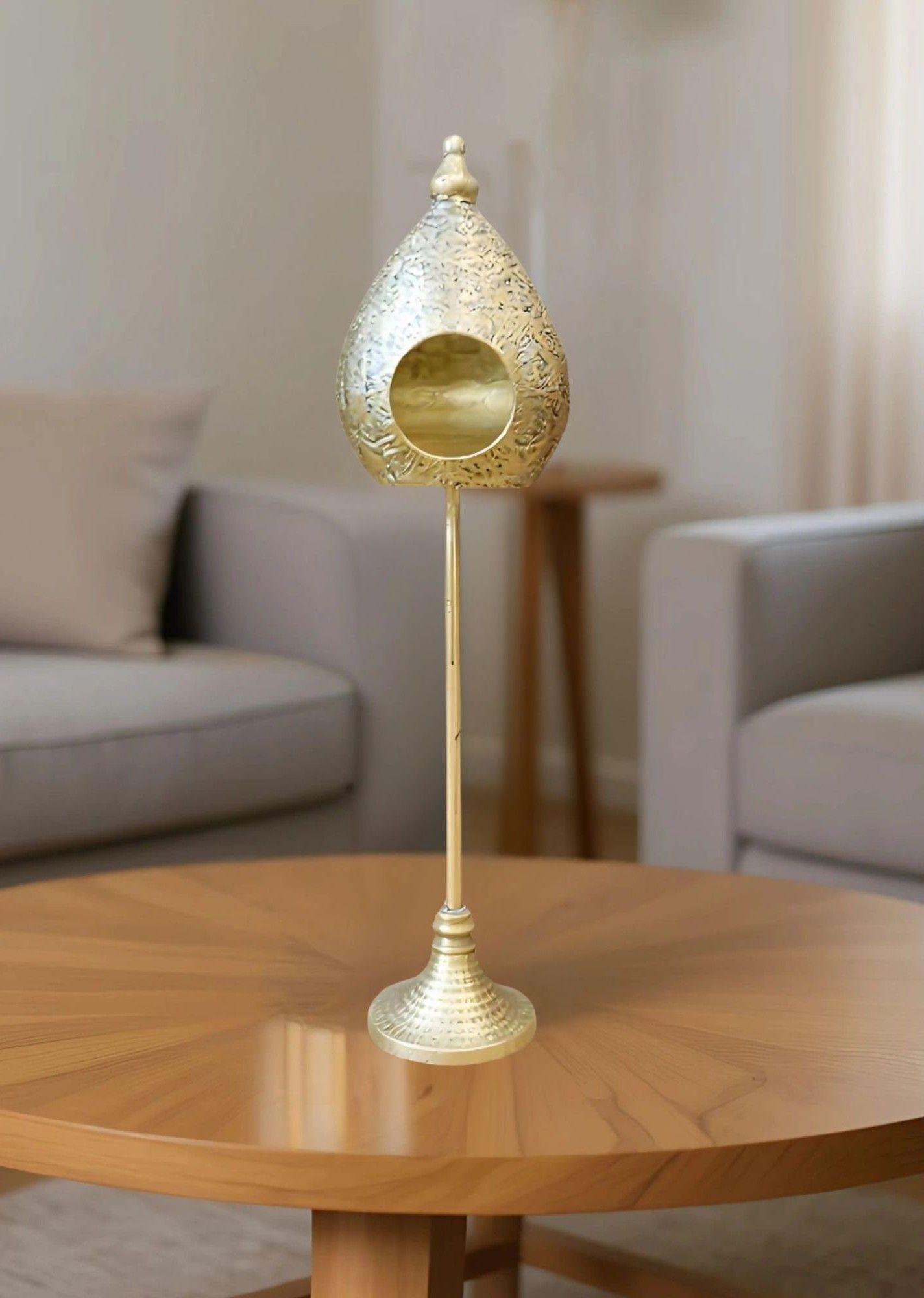 Portavelas Decorativo Forma Nido Romántico Vintage Jhn-4