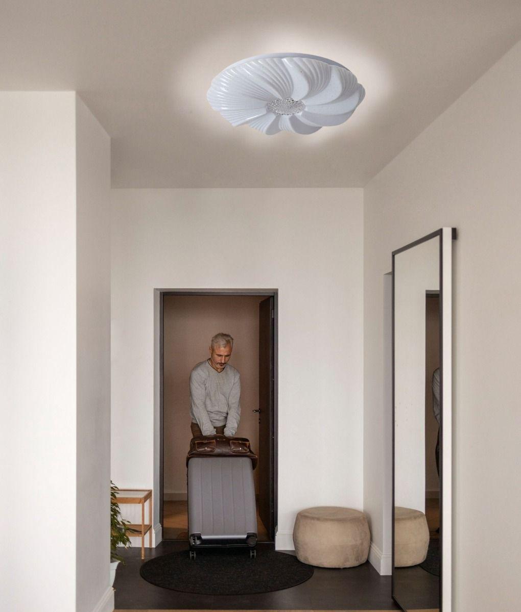 Lámpara Techo LED Redonda Diseño Flor Hogar Decorativa Jhn-3