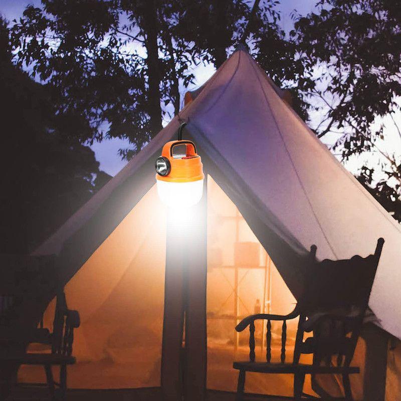 Lampara Solar Acampar Bombilla Nocturna Led Portatil Rondon-3