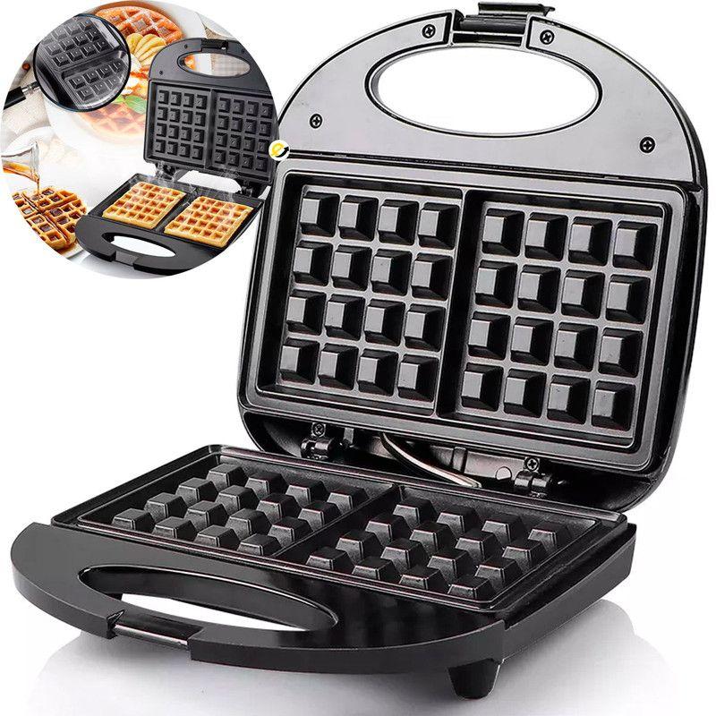 Tostadora Waffle Hogar Portátil Antiadherente Hornear Rondon-8