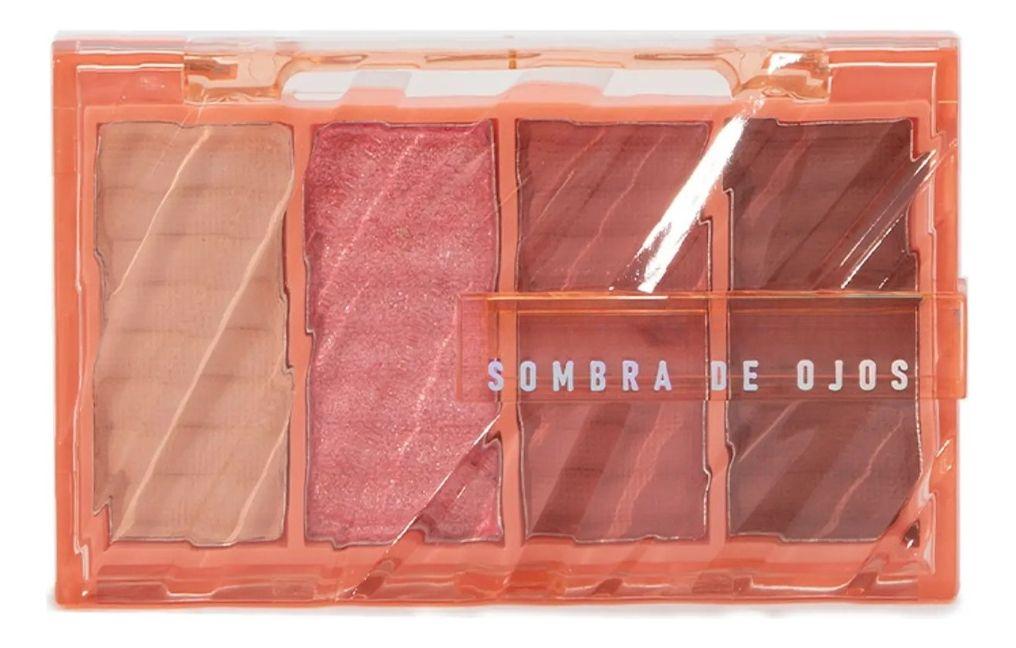 Set 4 Sombra Ojos Paleta 4 Tonos Vibrante Suave Duradera Jhn-0