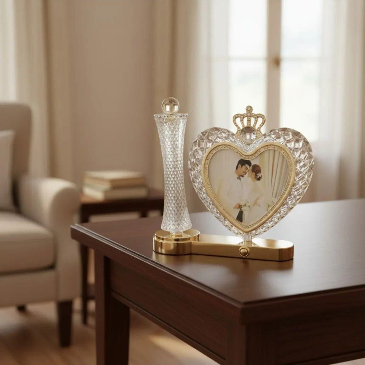 Portarretrato Marco Foto Aura Iluminación LED Decorativo Jhn-8