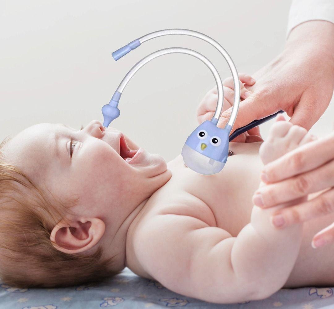 Set 3 Aspirador Nasal Reutilizable Lavable Succion Bebes Lau-2
