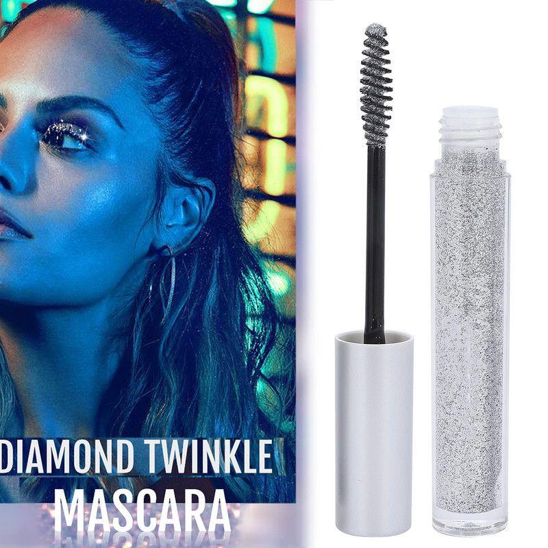 Máscara Pestaña Brillante Coloridas Maquillaje Rostro Rondon-7