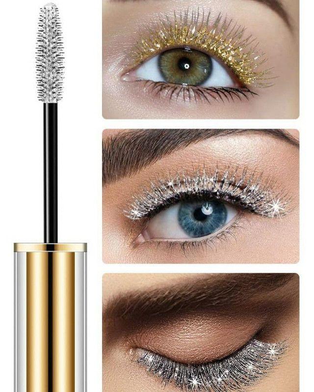 Máscara Pestaña Brillante Coloridas Maquillaje Rostro Rondon-8
