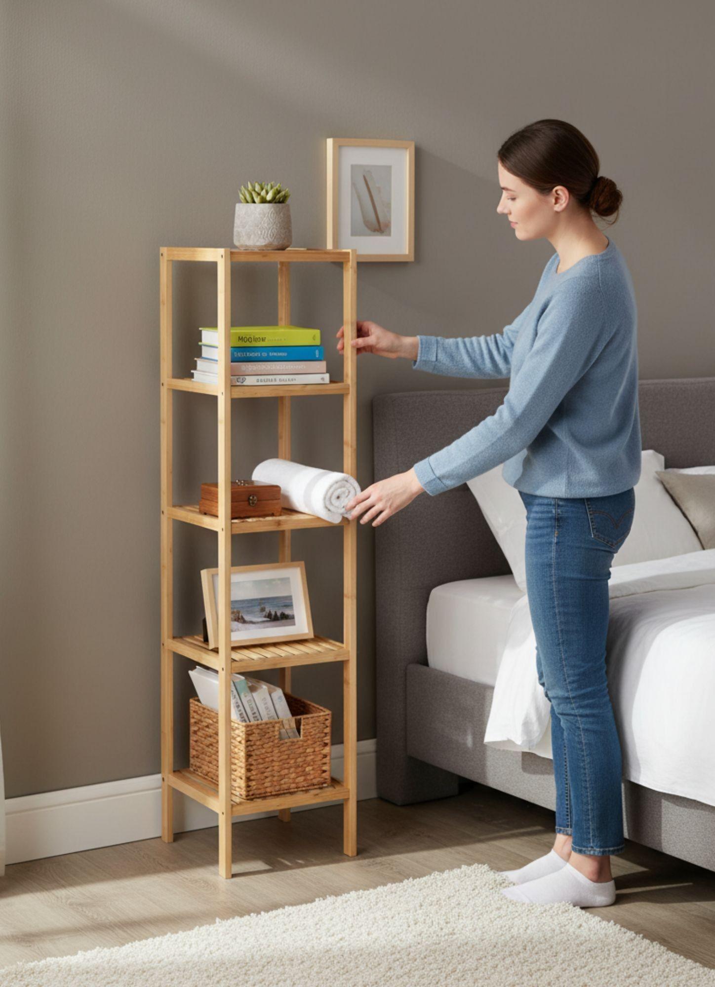 Estante Organizador Cinco Niveles Decorativo Minimalista Jhn-2