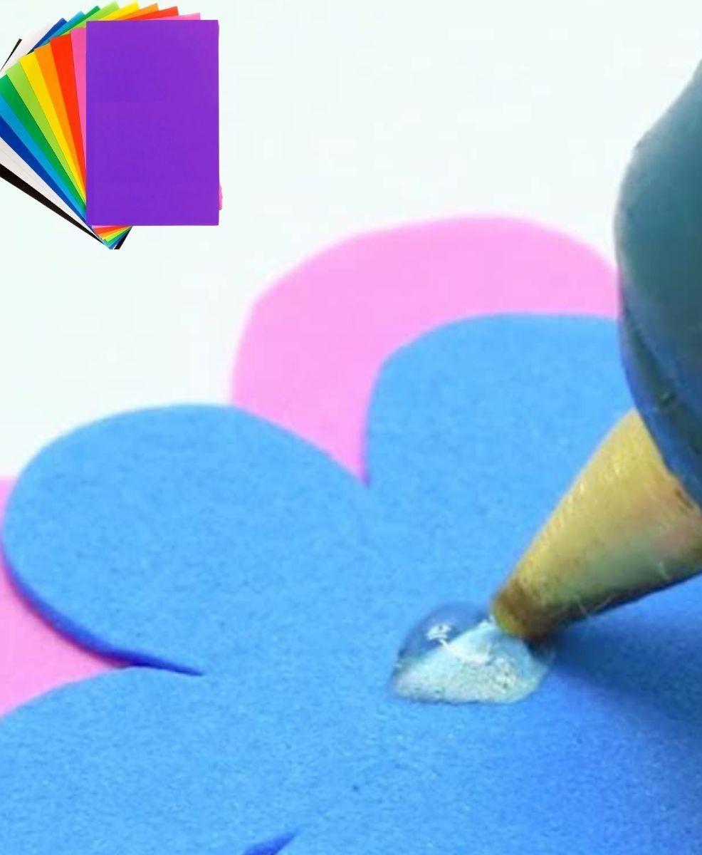 Goma Eva Lisa Colores Surtidos Manualidades Foamy Jhn-7