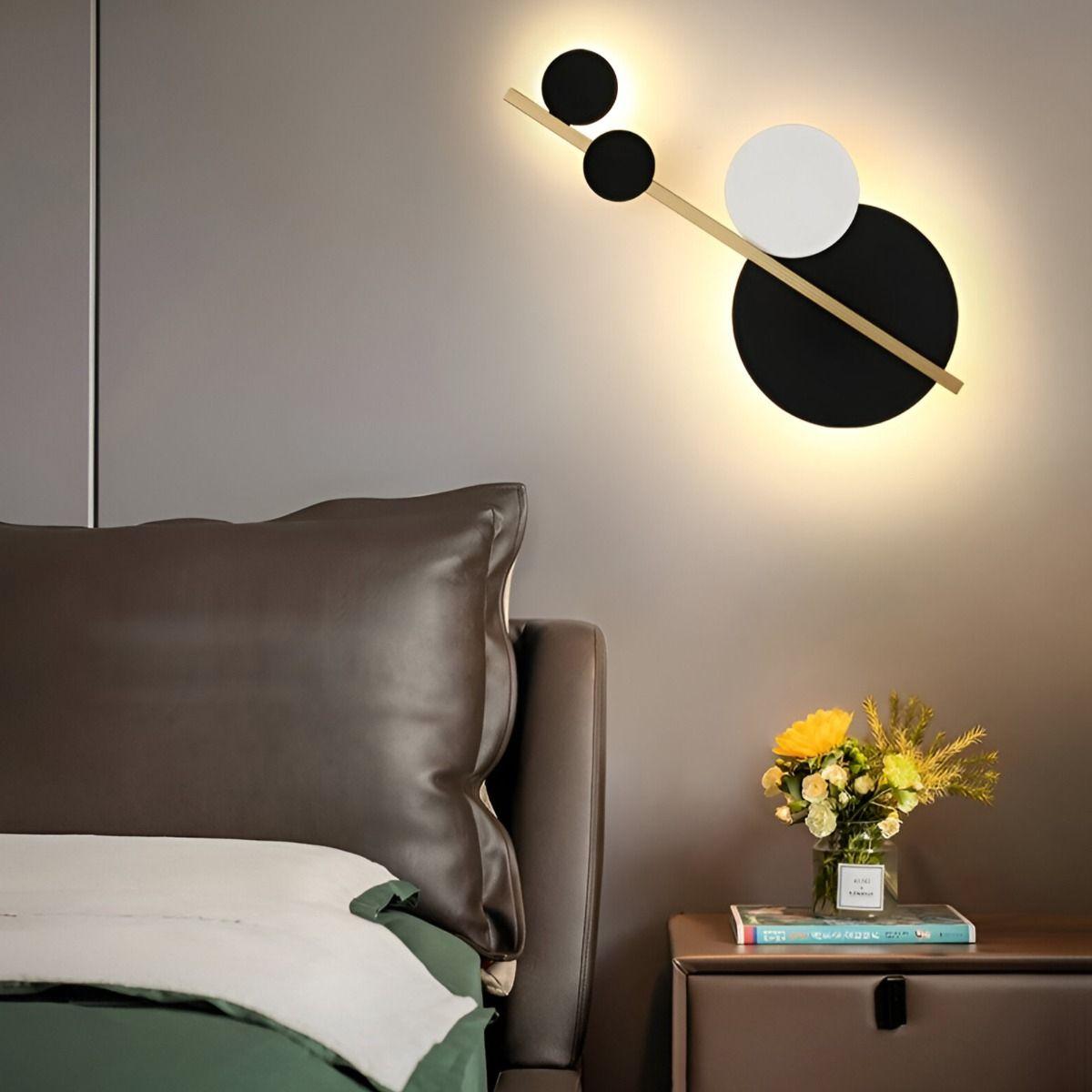 Aplique Pared Decorativo Circulares LED Interiores Jhn-8