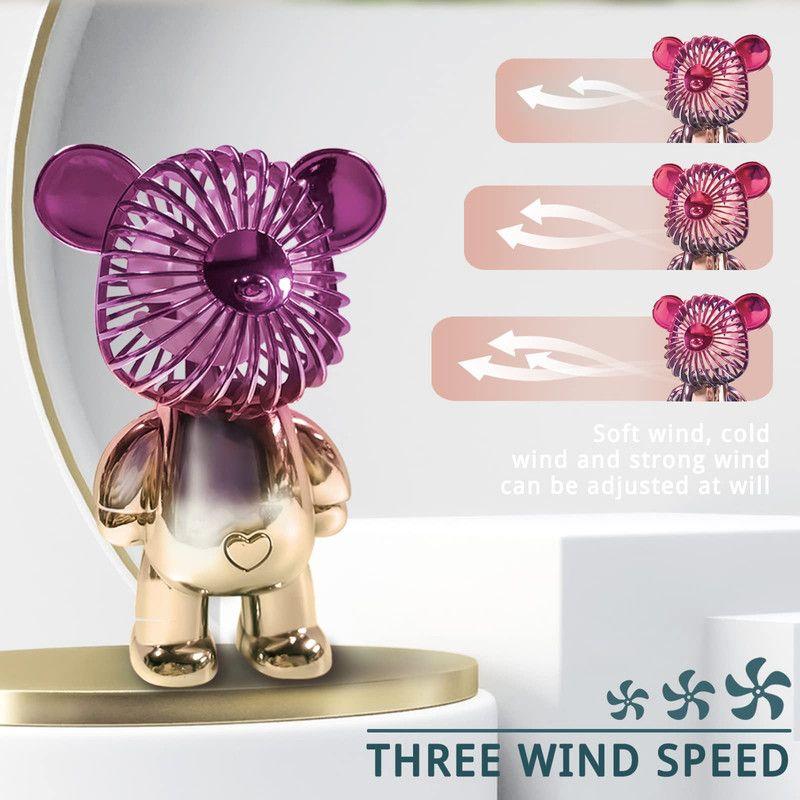 Ventilador Usb Dormitorio Portatil Duradero Perfecto Rondon-4