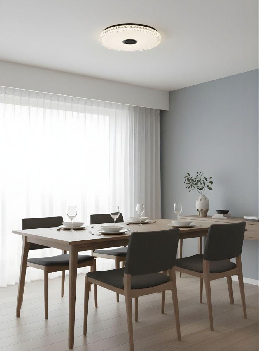 Lámpara Techo Decorativa Estilo Sofisticado Plafón Jhn-8