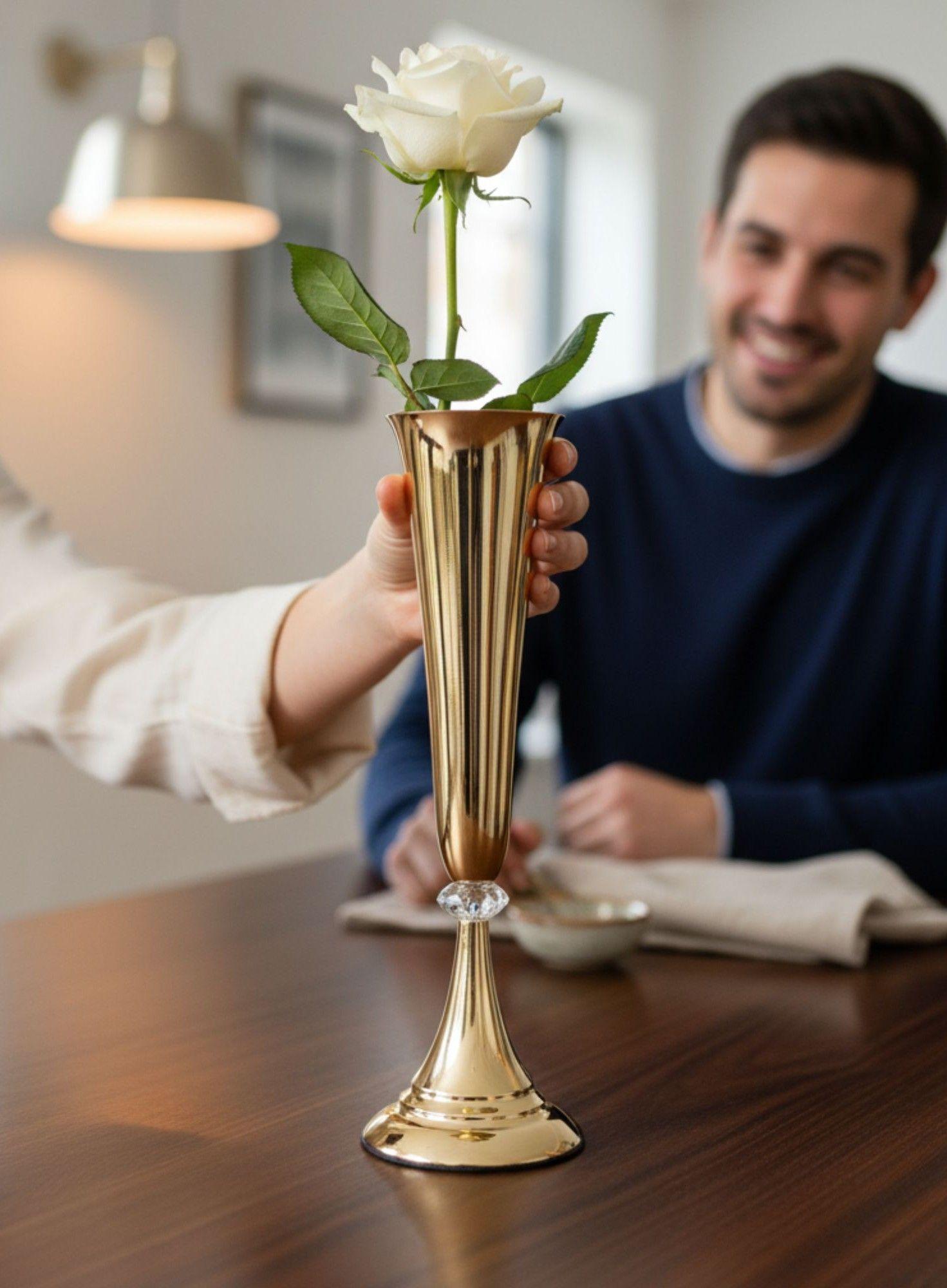 Florero Decorativo Moderno Centro Mesa Copa Hogar Jhn-2
