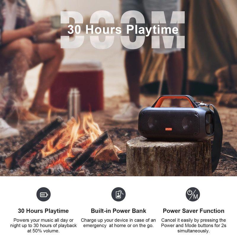 Parlante Portatil Bluetooth Audio Calidad Musica Rondon-8