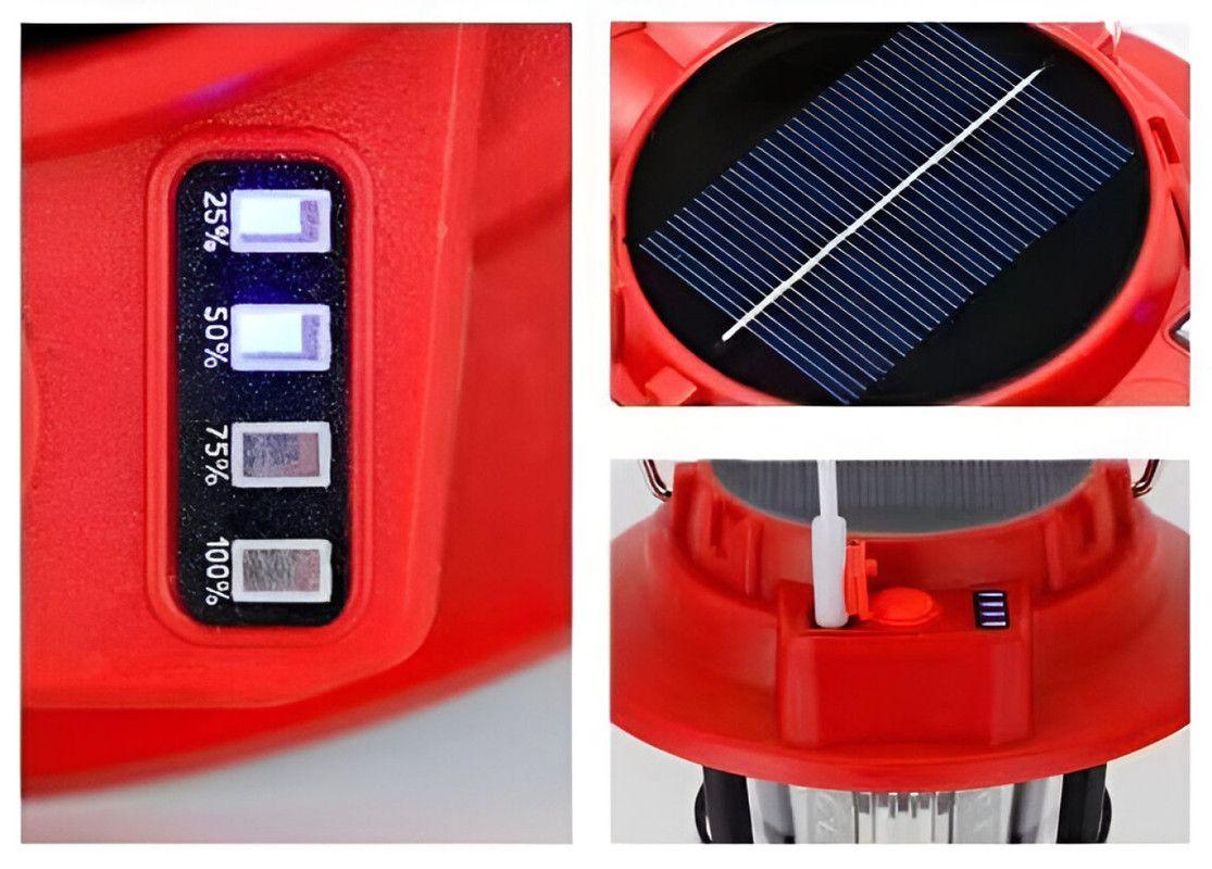 Linterna Camping Solar Led Multifuncional Usb Libre Rondon-1