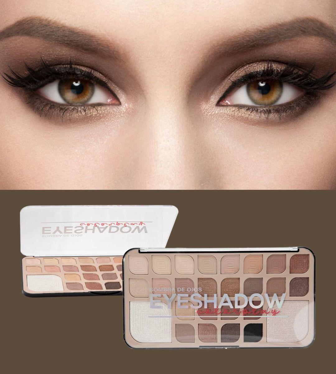 Sombra Ojos Paleta Cobertura Vibrante Suave Duradera Jhn-4