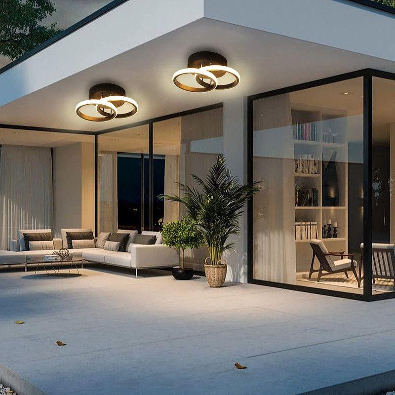 Lámpara Techo LED Moderna Montaje Empotrado Loft Rondon-4