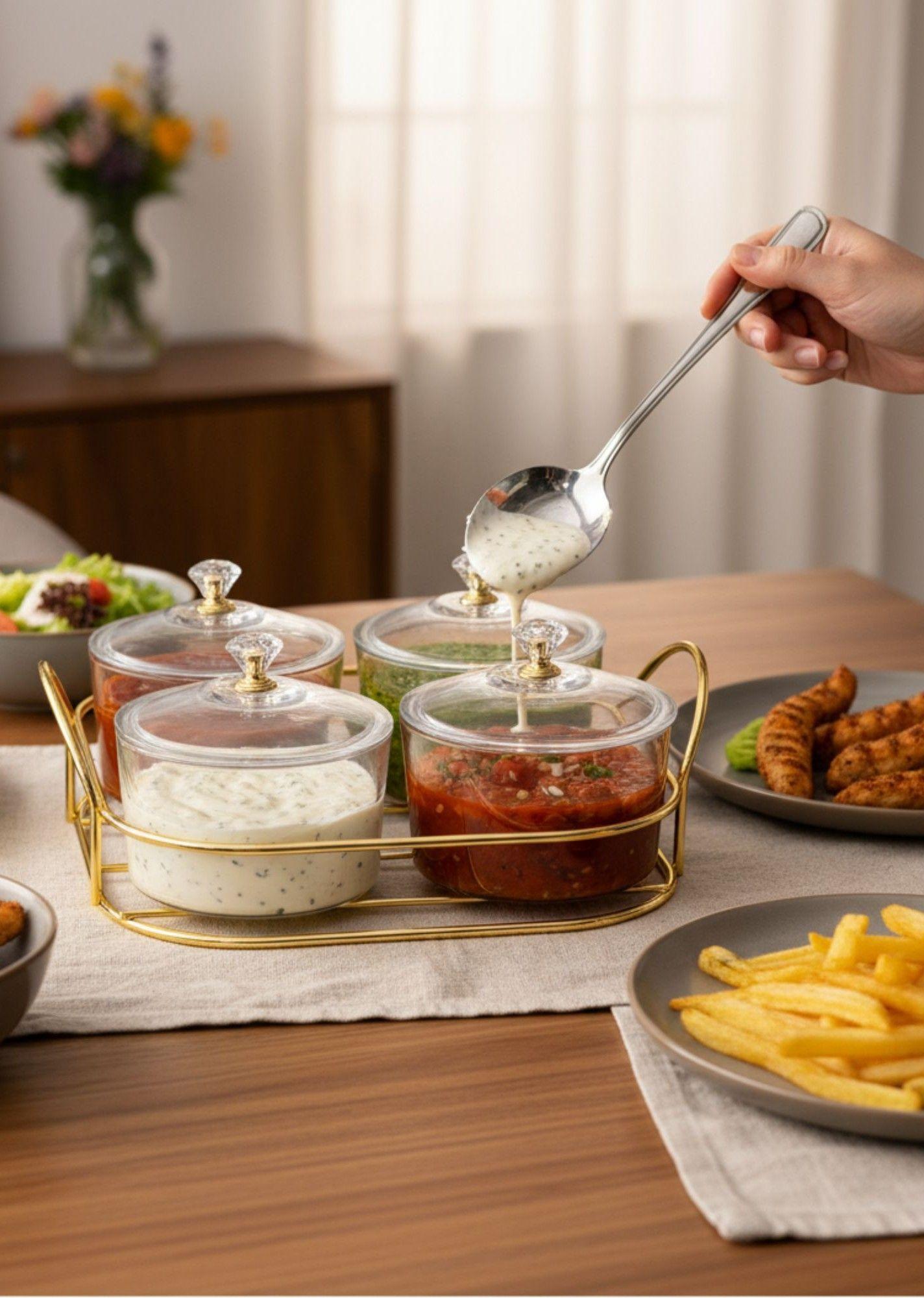 Juego Frasco Decorativo Multifuncional Adorno Moderno Jhn-2