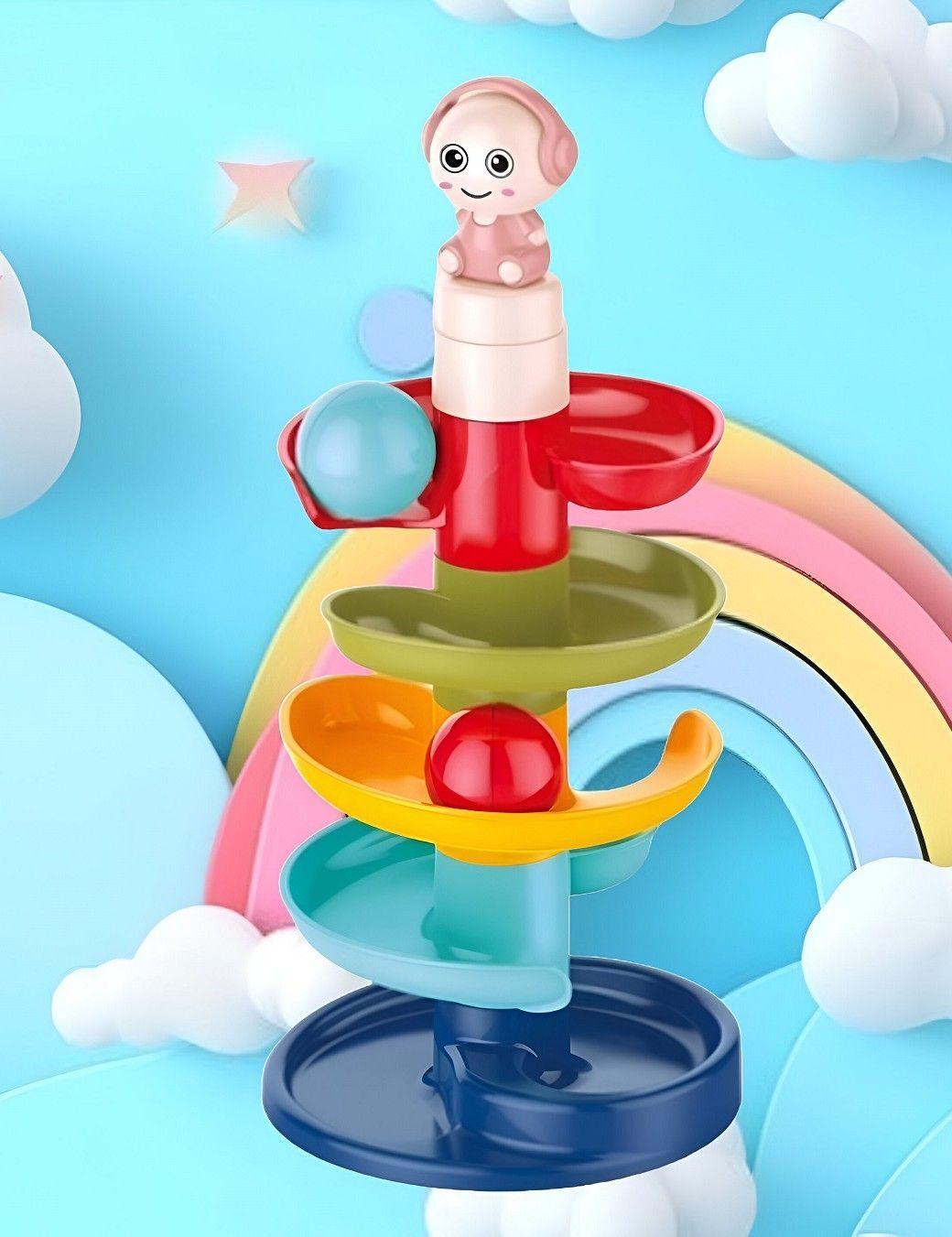 Juguete Bolas Torre Laberinto Aprendizaje Actividades Jhn-5