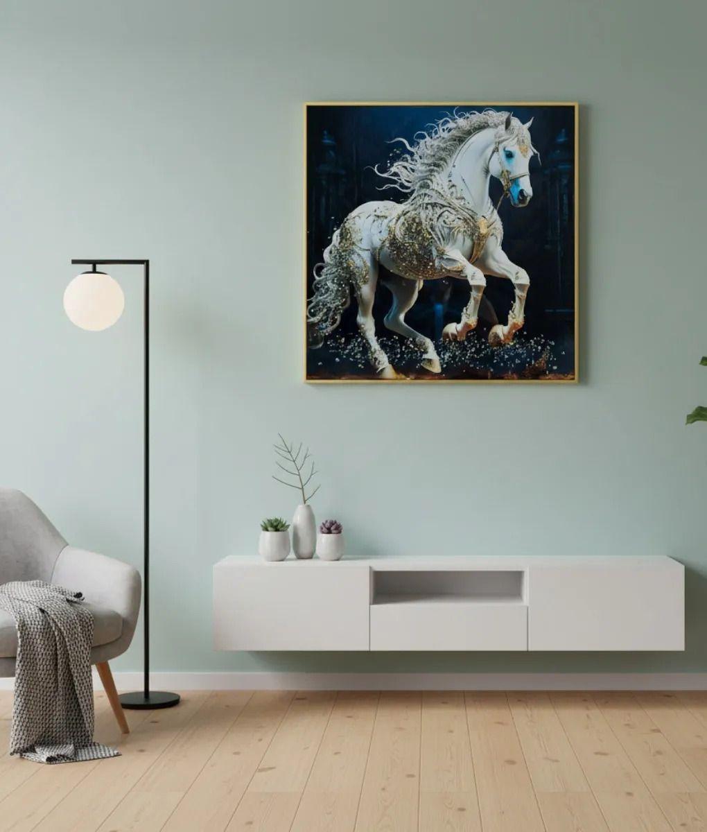 Cuadro Decorativo Pared Caballo Fantástico Galope Jhn-8