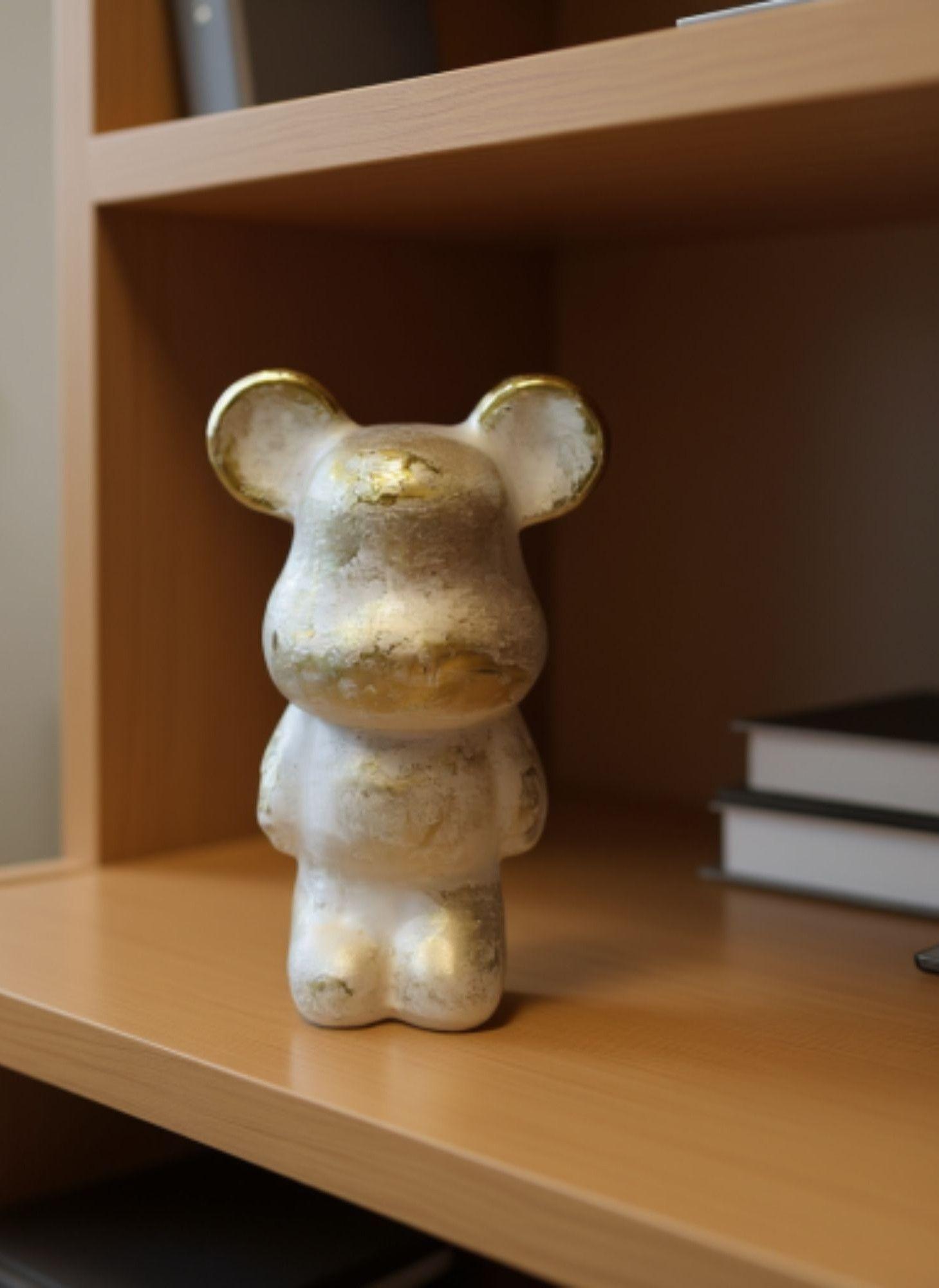 Figura Decorativa Oso Adorno Moderno Arte Hogar Jhn-4