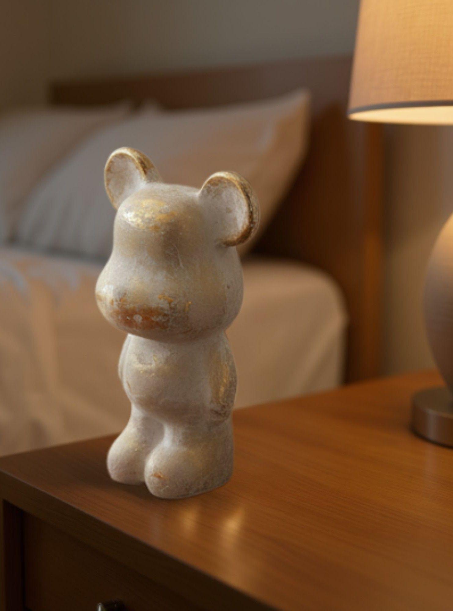 Figura Decorativa Oso Adorno Moderno Arte Hogar Jhn-7