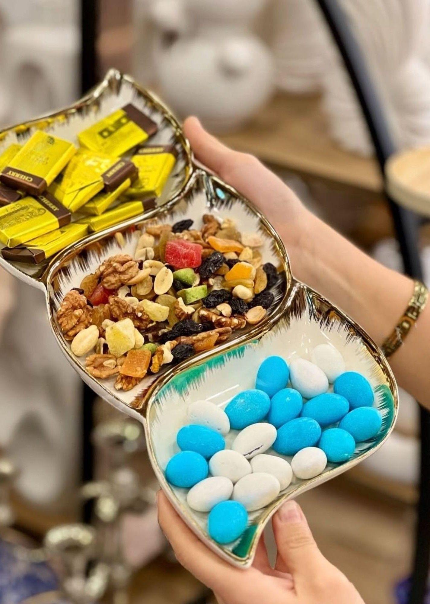 Bandeja Decorativa Servir Almacenamiento Multifuncional Jhn-2