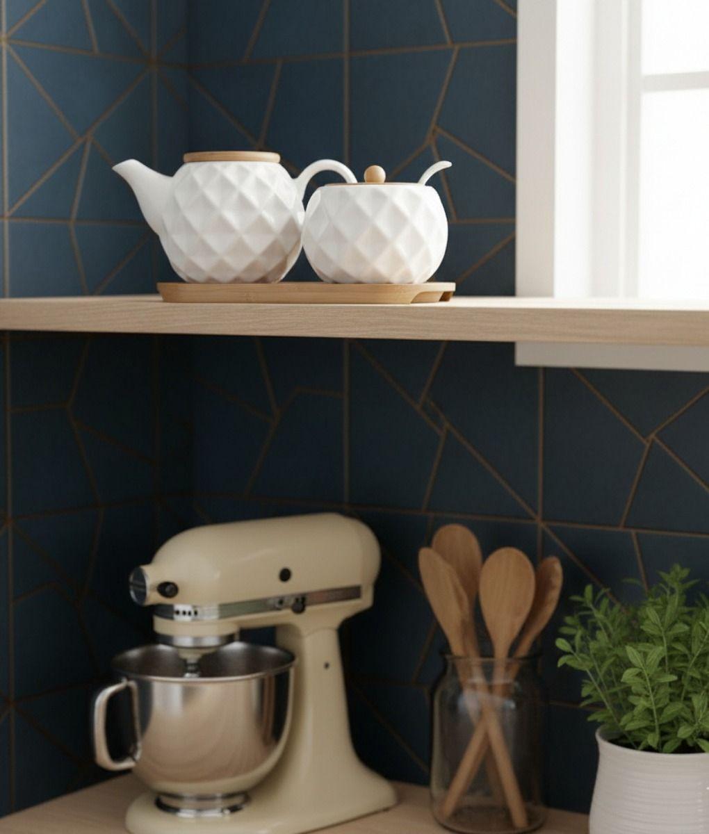 Set 2 Frascos Servir Estilo Natural Organización Hogar Jhn-5