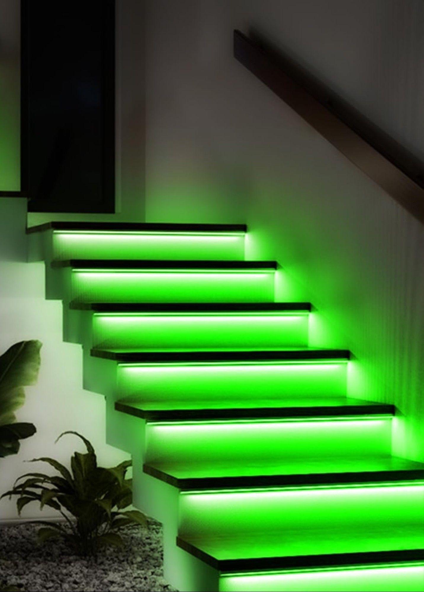 Cinta De Luces LED De Color Verde Decorativa Jhn-4