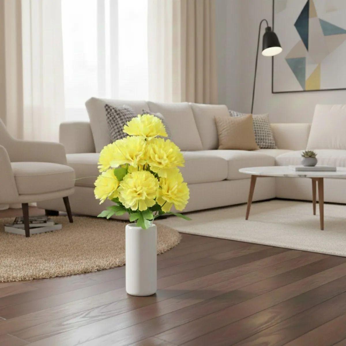 Set 3 Ramo Floral Artificial Decorativo Hogar Adorno Jhn-4