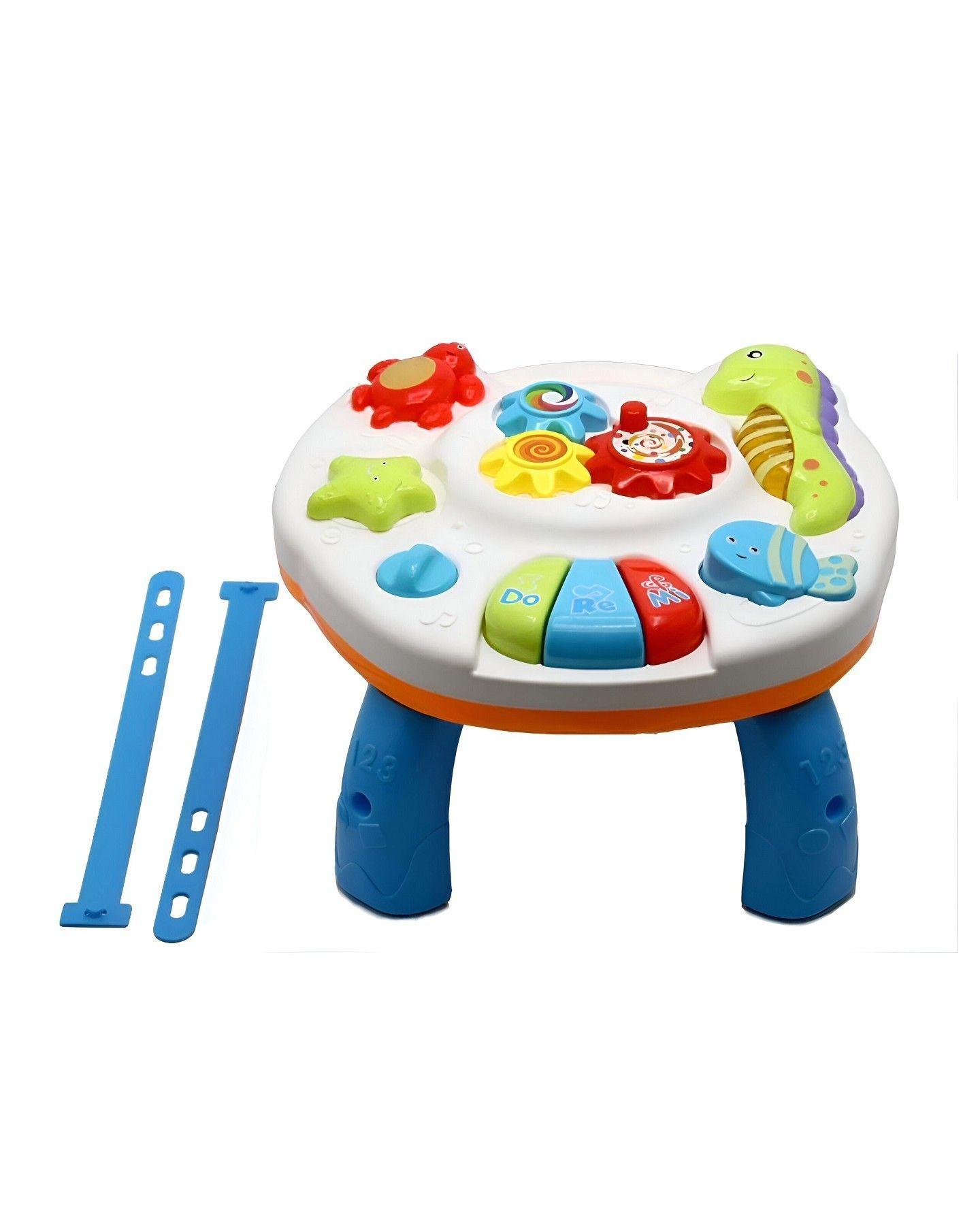 Mesa Aprendizaje Musical Juguete Didáctico 2en1 Niños Jhn-0