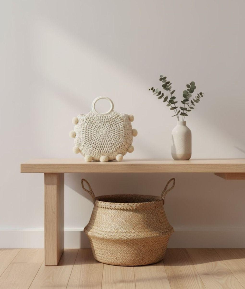 Cartera Bolso Mano Moderno Diseño Artesanal Bohemio Jhn-8