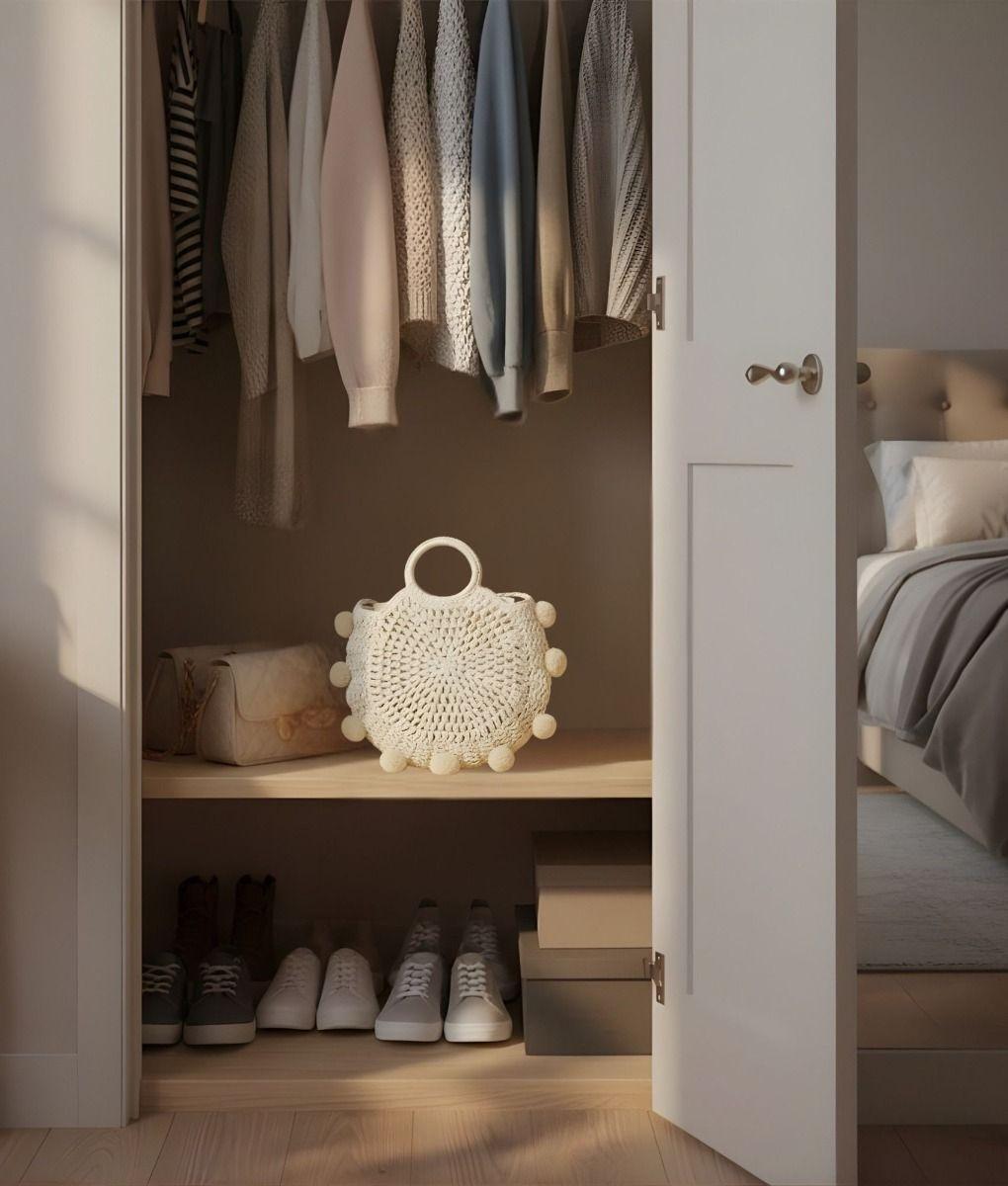 Cartera Bolso Mano Moderno Diseño Artesanal Bohemio Jhn-9