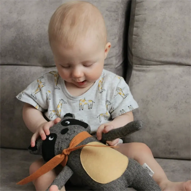 Muñeco Juguete Apego Gallo Ganso Jirafa Bebe Lau-4
