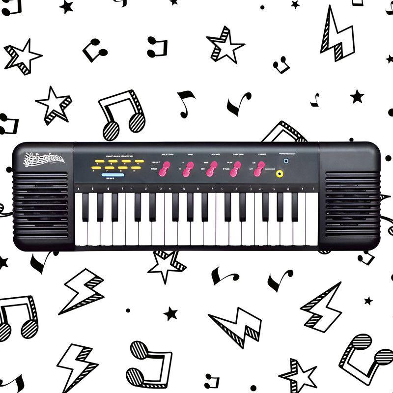 Juguete Piano Teclado Musical Niños 32 Teclas Lau-6