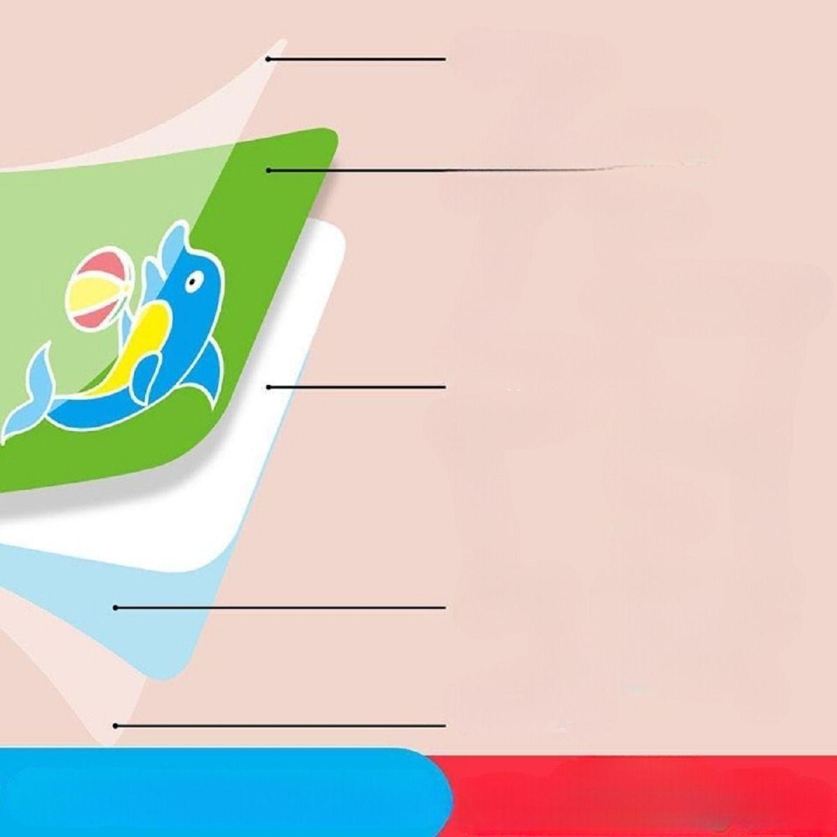 Set de 6 Tarjetas Estimulación Visual Bebé 6-18 Meses Jhn-2