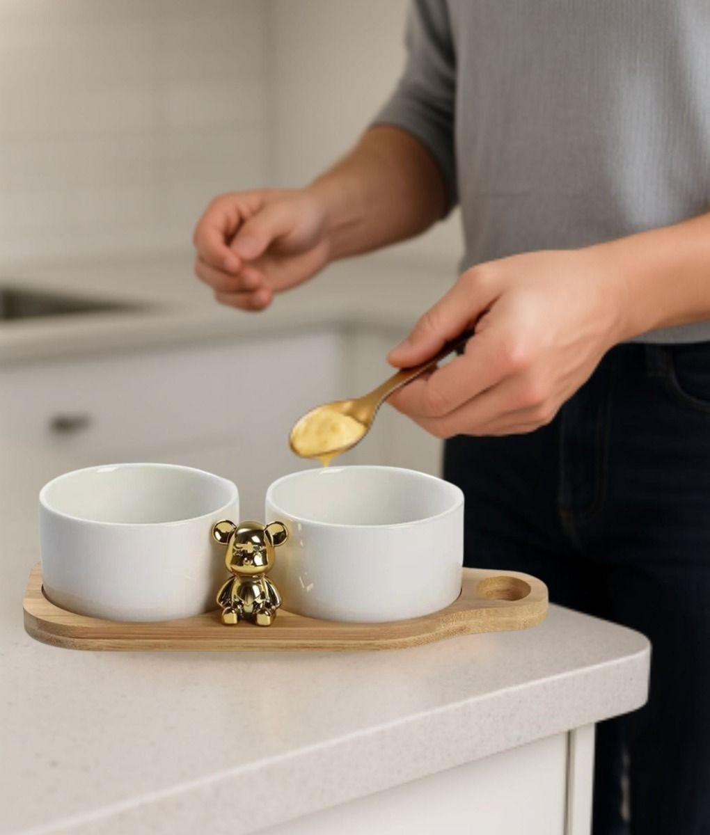 Bowl Decorativo Soporte Cuenco Servir Almacenamiento Jhn-4