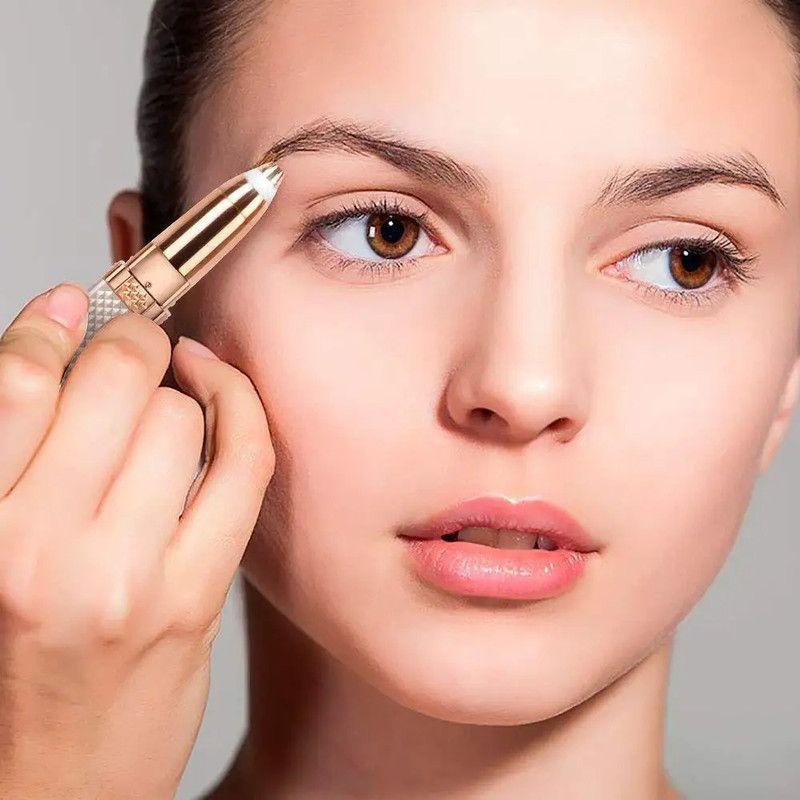Depiladora Facial Removedor Cejas 2 en 1 Recargable Lau-4