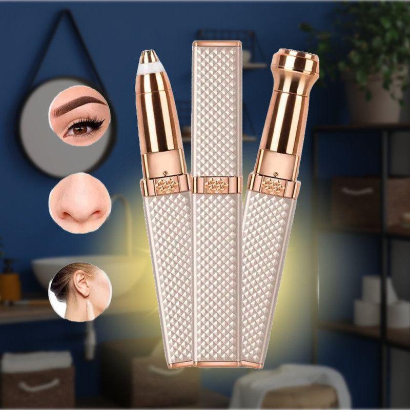 Depiladora Facial Removedor Cejas 2 en 1 Recargable Lau-7