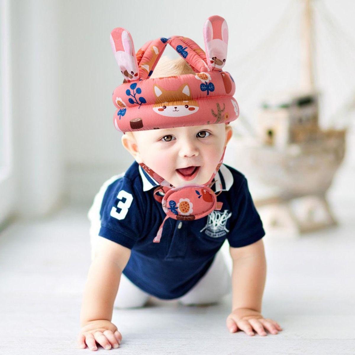 Set 2 Cascos Esponjas Antigolpes Protector Suave Bebe Lau-8