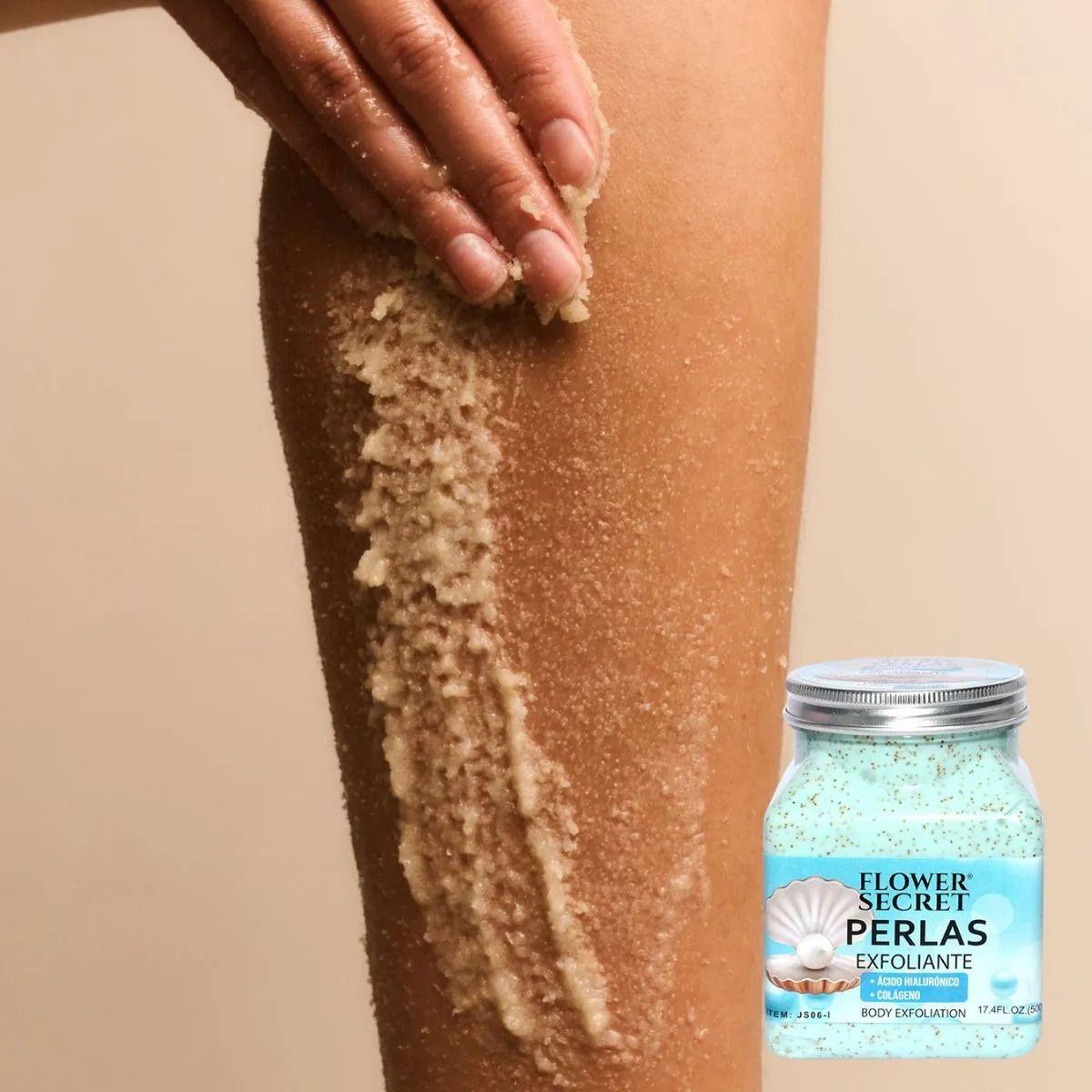 SET 2 EXFOLIANTES CORPORALES ACIDO HIALURONICO COLAGENO LAU-1