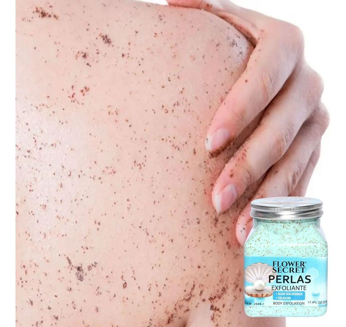 SET 2 EXFOLIANTES CORPORALES ACIDO HIALURONICO COLAGENO LAU-3