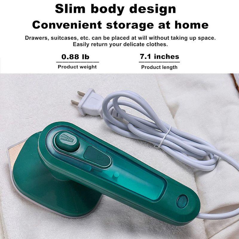 Plancha Vapor Profesional Portátil Mano Ropa Hogar Rondon-6