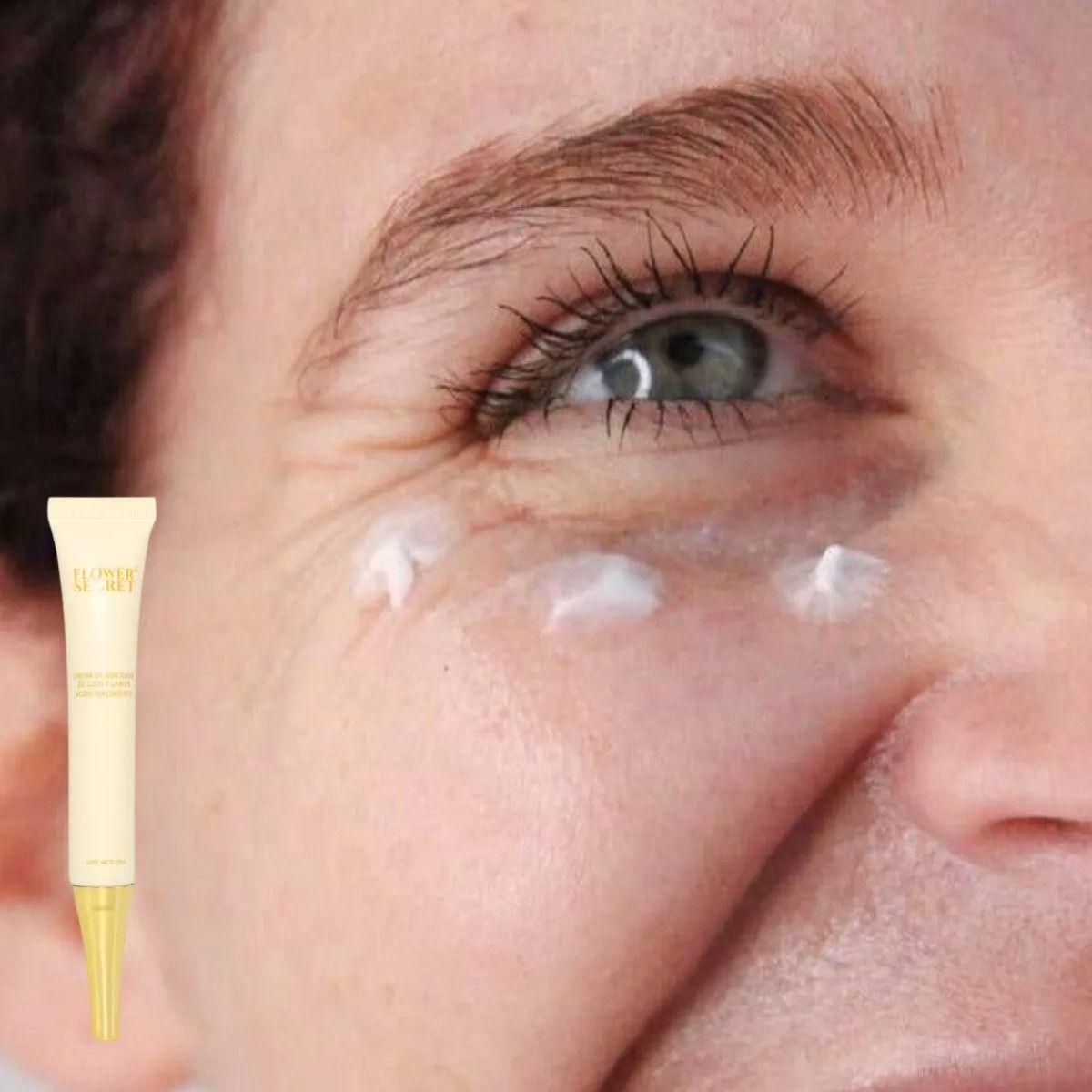 SET 3 CREMA CONTORNO DE OJOS Y LABIOS AC HIALURONICO LAU-8