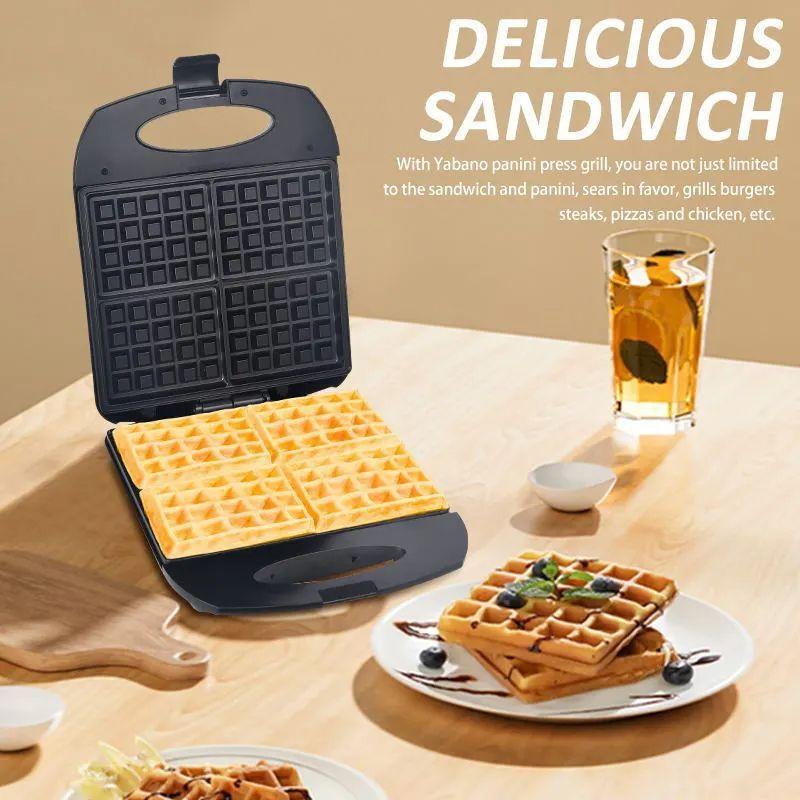 Waflera Sandwichera Gofres Desayuno Multifunción Rondon-7