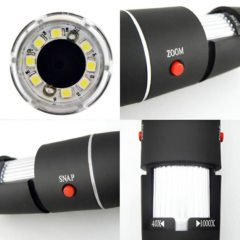 Microscopio Digital USB Cámara Vídeo Lupa USB Rondon-3